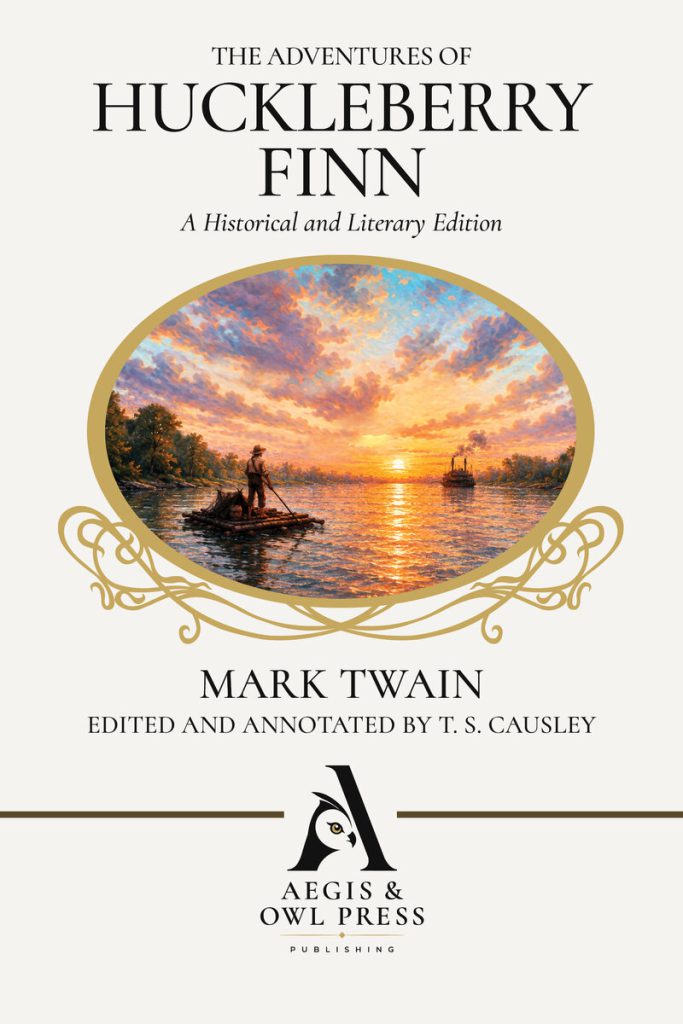 The Adventures of Huckleberry Finn (Annotated) book cover