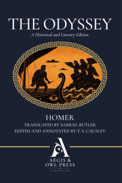 The Odyssey (Annotated) book cover